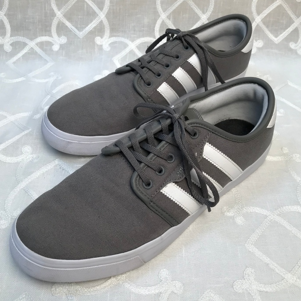 Adidas Men's Grey Sneakers
